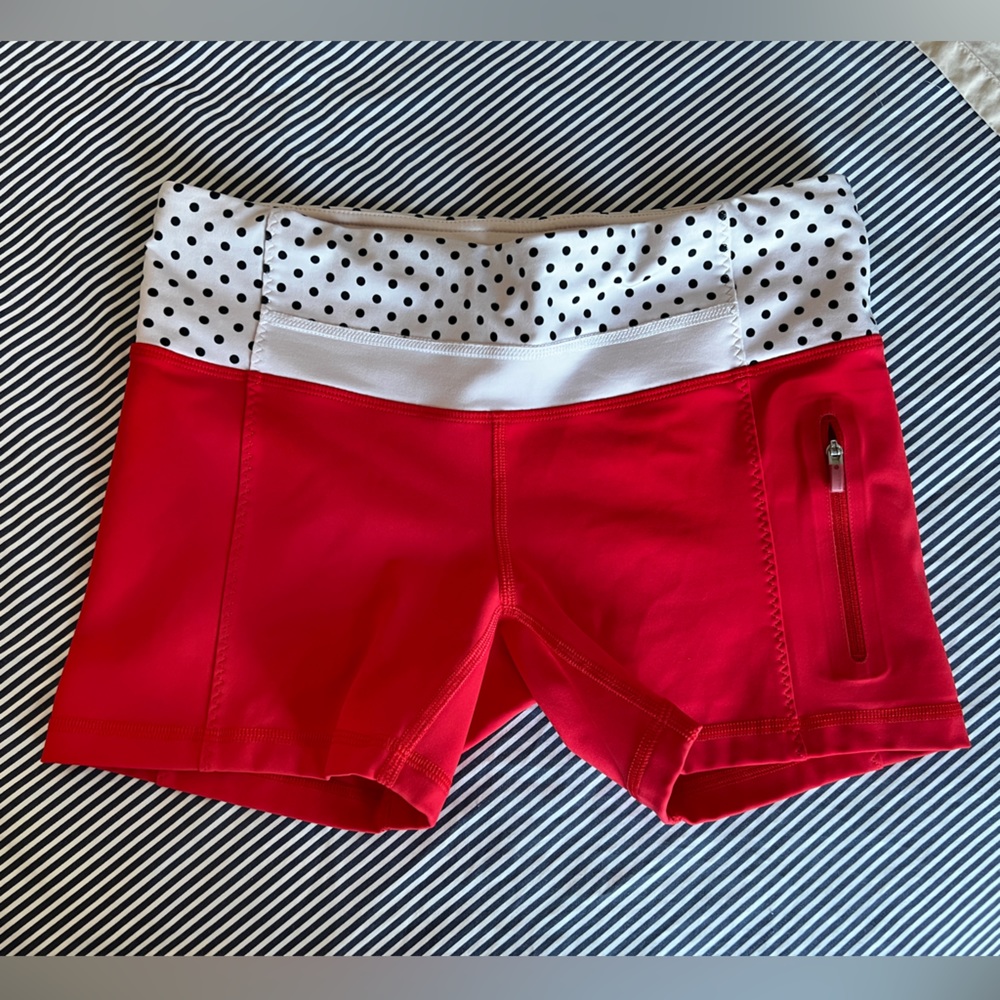 Athletic shorts from Lululemon